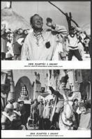 cca 1962 ,,Akik ellopták a Holdat" című lengyel film jelenetei és szereplői, 13 db vintage prod...