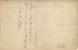 SMS Lika osztrák-magyar Tátra-osztályú romboló az árbóckosárból nézve, pihengető matrózok / K.u.K. K...