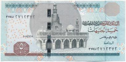 Egyiptom 2017. 5P T:F szép papír Egypt 2017. 5 Pounds C:F fine paper Krause P#72