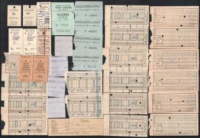 Vegyes közlekedési, vasúti menetjegyek