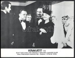 cca 1948 ,,Krakatit" című csehszlovák tudományos - fantasztikus film jelenetei és szereplői, 5 ...