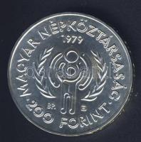 1979. 200Ft Ag "Nemzetközi gyermekév" T:BU