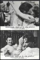 cca 1972 ,,Közelharc férfiak és nők között" című amerikai filmvígjáték jelenetei és szereplői (...