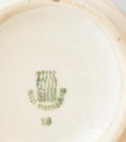 2 darab Zsolnay ibolyás bögre, jelzéssel, kis kopással, m: 9 cm