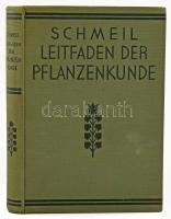 Dr. O. Schmeil: Leitfaden der Pflanzenkunde. Ein Hilfswerk für den Unterricht an höheren Lehranstalten. Schmeils Naturwissenschaftliches Unterrichtswerk. Leipzig, 1934.,Quelle&Meyer. Német nyelven. Fekete-fehér és színes illusztrációkkal. Kiadói kopott egészvászon-kötésben, hiányzó elülső szennylappal