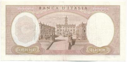 Olaszország 1966. 10.000L "Michelangelo" T:F apró szakadás
Italy 1966. 10.000 Lire "...