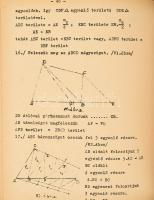 Kiss Jenő: Geometria. A m. kir. állami felső építőipariskola első osztálya számára. Összeáll.: - - t...