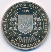 Ukrajna 1995. 200.000k Cu-Ni "Ukrajna kiemelkedő személyiségei - Bohdan Khmelnytsky" T:P 
...