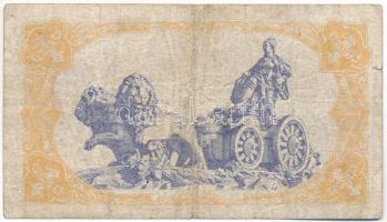 Spanyolország 1937. 1P T:VG kis szakadás, folt
Spain 1937. 1 Peseta C:VG small tear, spot
Krause P...