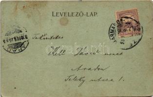 1900 Visk, Várhegy-gyógyfürdő, Vyshkovo (Máramaros); részlet a Viski fürdőből. Mayer és Berger M. ki...