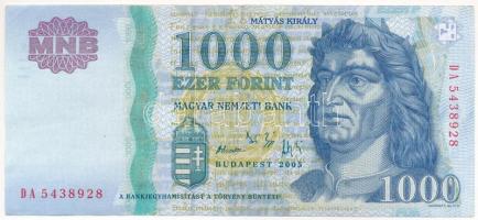 2005. 1000Ft "DA" T:F