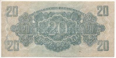 1944. 20P "A Vöröshadsereg Parancsnoksága" T:F kis folt
Adamo P45