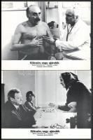 cca 1979 ,,Kölcsön vagy ajándék" című csehszlovák film jelenetei és szereplői, 10 db produkciós...