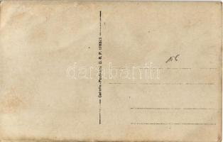 SMS Lika osztrák-magyar Tátra-osztályú romboló a szárazdokkban, matrózok / K.u.K. Kriegsmarine / SMS...