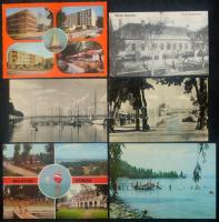Kb. 100 db MODERN magyar város képeslap / Cca. 100 modern Hungarian town-view postcards