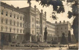 1926 Kismarton, Eisenstadt; Cs. és kir. katonai főreáliskola / Austro-Hungarian military school, photo (Rb)