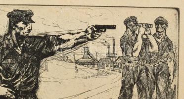 Klf. alkotók (Aszódi Weil Erzsébet, Csurgói Máté Lajos, id. Imre István, stb.): 9 db munkásőr, katon...