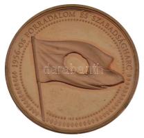 Ifj. Szlávics László (1959-) 2016. "Nemzetünk forradalmai / 1956-os forradalom és szabadságharc" bronz emlékérem (36mm) T:AU