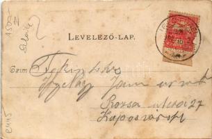 1900 Iglófüred, Bad Zipser Neudorf, Spisská Nová Ves Kupele, Novovesské Kúpele; Nagy fürdőház / spa,...