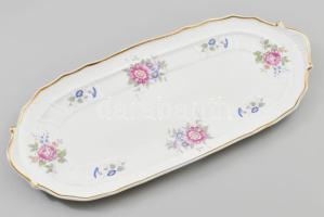 Hollóházi Hajnalka mintás szendvicses / süteményes készlet + plasztikus mintával díszített bonbonier...