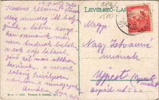 1918 Iglófüred, Bad Zipser Neudorf, Spisská Nová Ves Kupele, Novovesské Kúpele; Tulipán ház és vendé...