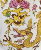 Josefina cseh kínai sárkány mintás porcelán teás készlet, jelzéssel, hibátlan