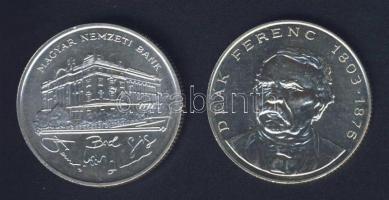 1993-94. 200Ft Ag "MNB" (1x) + "Deák" (1x) T:BU,2 ph