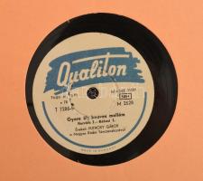 cca 1930-60 össz. 34 db gramofon lemez, magyar (Sebő Miklós, Zsolnai Hédi, Ferrari Violetta, Kelly A...