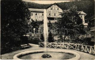 1931 Feketehegy-fürdő, Feketehegy, Schwartzenberg, Cernohorské kúpele (Merény, Vondrisel, Nálepkovo); Thököly ház / villa, spa (EK)