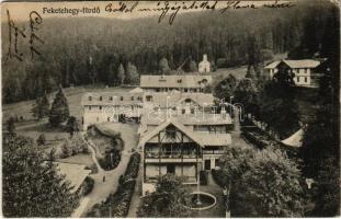 Feketehegy-fürdő, Feketehegy, Schwartzenberg, Cernohorské kúpele (Merény, Vondrisel, Nálepkovo); látkép / general view, spa (szakadás / tear)