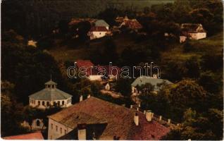 1923 Szklenófürdő, Sklené Teplice; látkép / general view, spa (EM)