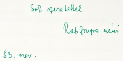 Öregapó karmantyúja. Lett népmesék. Ford.: Rab Zsuzsa. A fordító, Rab Zsuzsa (1926-1998) József Atti...