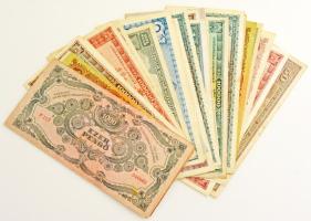 30db-os vegyes inflációs Pengő bankjegy tétel T:F,VG