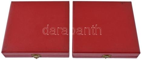 1982. "Magyar Néphadsereg Dalostalálkozója Tata '82" kétoldalas, öntött bronz plakett...