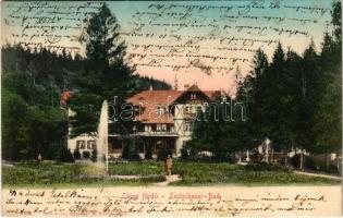 1904 Lőcsefüred, Lőcse-fürdő, Levocské Kúpele (Lőcse, Levoca); Fürdőház / spa, bathhouse (fl)