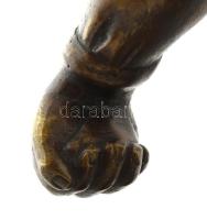 Schrotta János (Kispest, 1898 - Budapest, 1979): Magvető. Bronz, márvány talpazaton. Jelezve: Schrot...