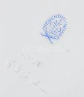 Herendi nagy méretű jegesmedve szobor. Jelzett (Markup Béla 1927), Kézzel festett, jelzett, szép áll...