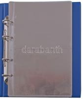 Plüss borítású "A Korona dicsőségében (Im Glanz Der Krone)" feliratú gyűrűs album 29db ket...