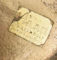 Ezüst (Ag) gyertyatartó pár, jelzéssel, m: 13 cm, nettó: 238 g