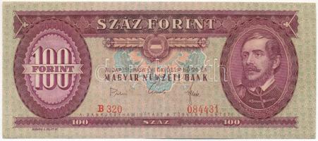 1968. 100Ft T:F szép papír Adamo F32