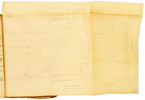 1963 A szombathelyi Rákóczi úti [Bartók Béla] zeneiskola és hangversenyterem beruházási programja, rengeteg tervvel, dokumentumokkal, sérült mappában. Érdekessége, hogy a hangversenyterem eredetileg izraelita zsinagóga volt.