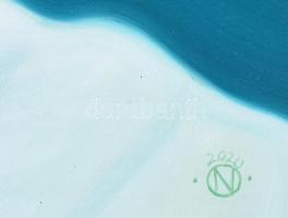 Ördög Noémi / Naomi Devil (1987-): "Hommage á Szinyei Merse Pál" (Landscape portrait 14.),...