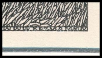 Kozma Lajos (1884-1948): Bizalom. Cinkográfia, papír, jelzett a cinkográfián, paszpartuban, 22×20 cm