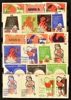 Kb. 237 db gyufacímke berakóalbumban