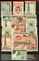 Kb. 237 db gyufacímke berakóalbumban