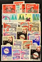 Kb. 237 db gyufacímke berakóalbumban