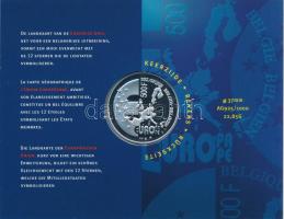 Belgium 2001. 500Fr Ag "Belga európai uniós elnökség" dísztokban T:PP
Belgium 2001. 500 F...