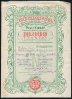 1929 Szekszárd, biztosítási okmány a Pesti Hírlap összes előfizetői baleset ellen