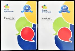 Eszperantó középfok nyelvi felkészítő anyag, CD mellékletekkel, kitöltetlen