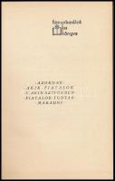 Madarassy László: Művészkedő magyar pásztorok. Horváth Jenő eredeti rajzaival. Könyvbarátok kis köny...